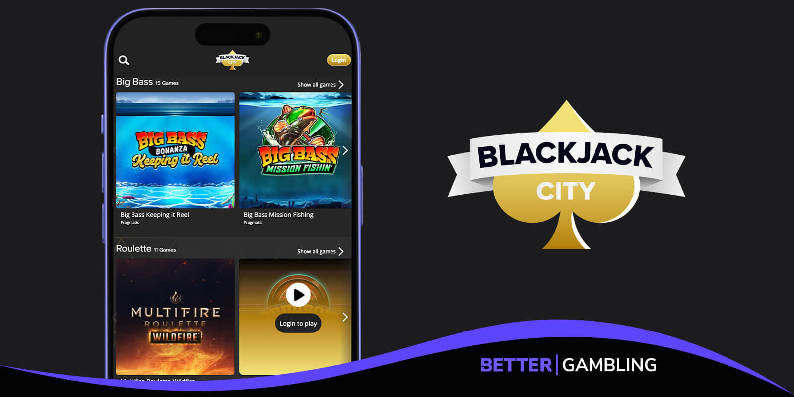 Blackjack City Casino featured image
