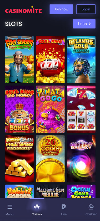 Casinomite-casino-slots-mobile-review