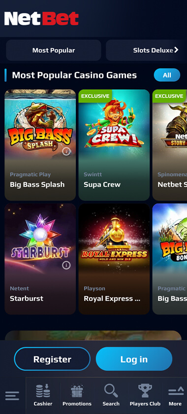 NetBet-casino-homepage-mobile-review