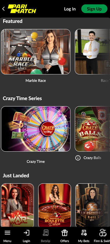 Parimatch-casino-live-casino-games-mobile-review