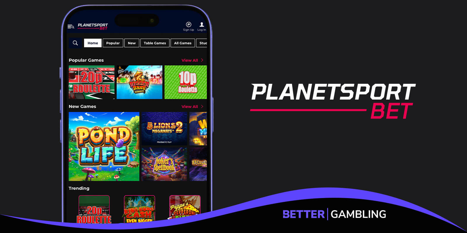 Planet Sport Bet Casino featured image