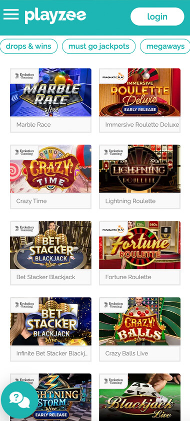 Playzee-casino-live-casino-games-mobile-review