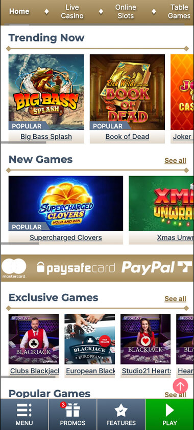 Prime-casino-homepage-mobile-review