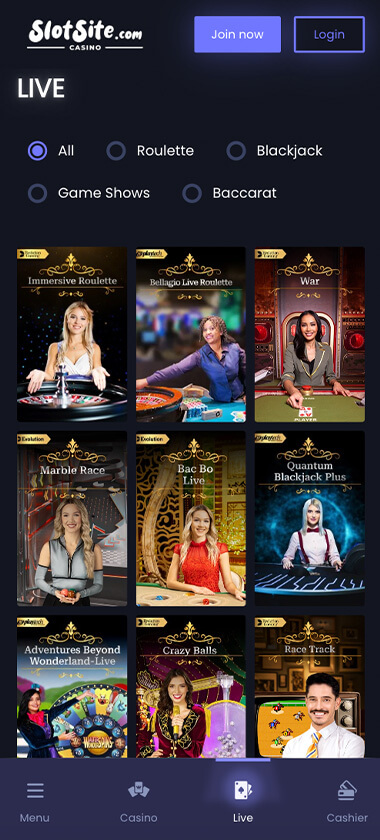 SlotSite.com-casino-live-casino-games-mobile-review