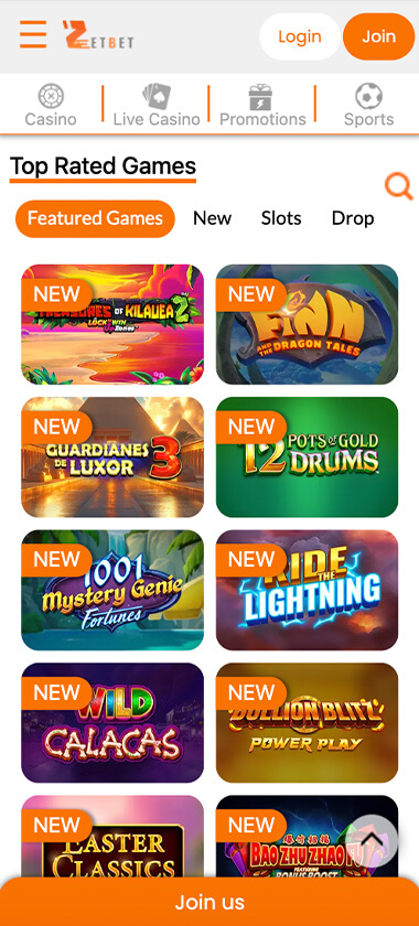 ZetBet-casino-homepage-mobile-review